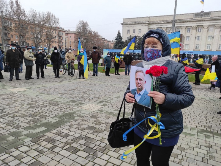 Херсонці попрощалися з відомим у регіоні…