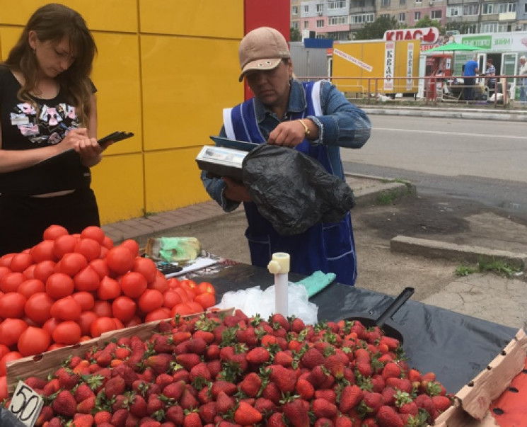 В Кропивницком на Попова гоняли торговце…