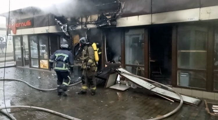 В Одессе горели МАФы, один – до основани…