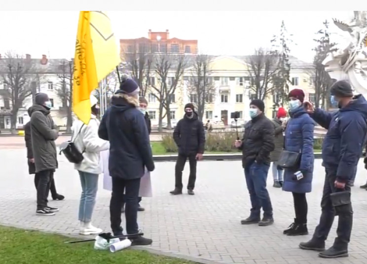 У Хмельницькому намагалися протестувати…