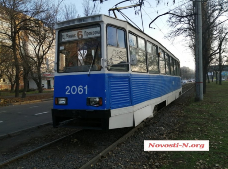 В Николаеве трамвай наехал на пешехода…