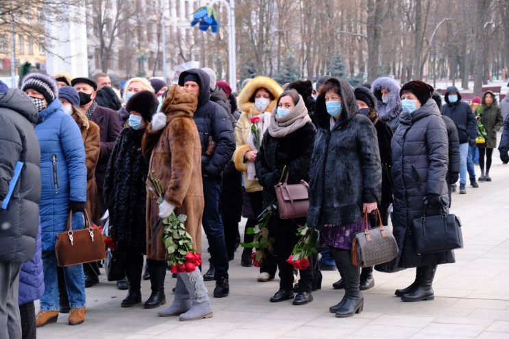 В церемонии прощания с Кернесом приняли…