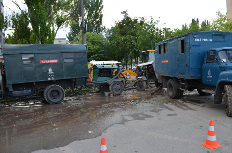 У середмісті Запоріжжя сталася аварія на…