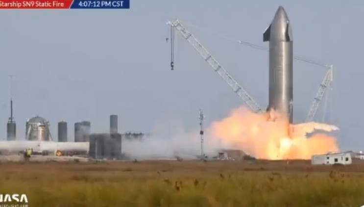 SpaceX провела передстартовий запуск дви…