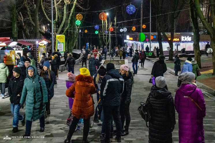 Как в парке Днепра во время локдауна гул…