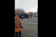 У Запорізькій області протестувальники п…