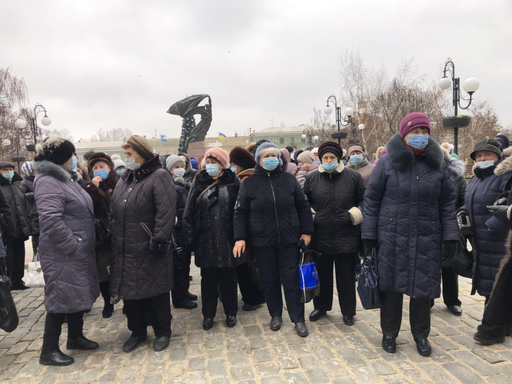 В Бердянске провели акцию протеста из-за…