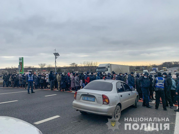 Протесты вольнянцев в Запорожской област…