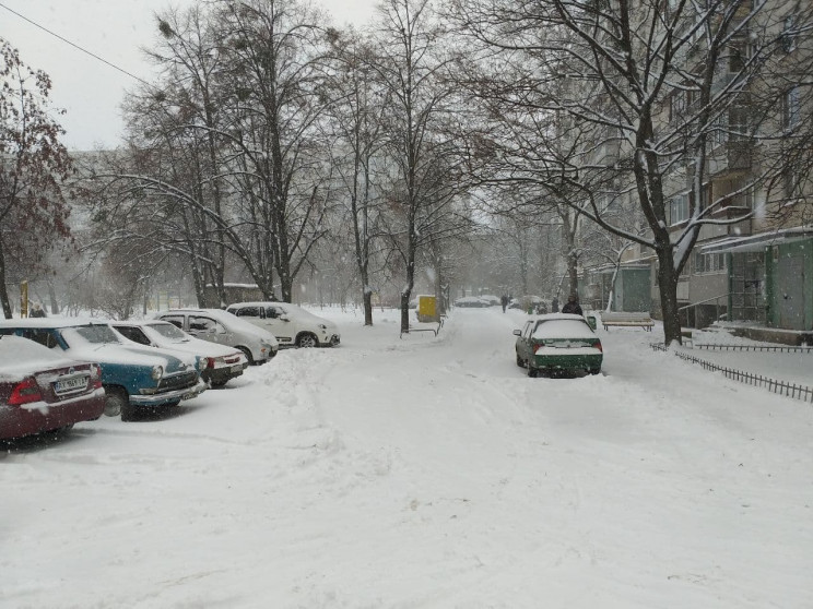 У Харкові вирує заметіль: Кадри засніжен…