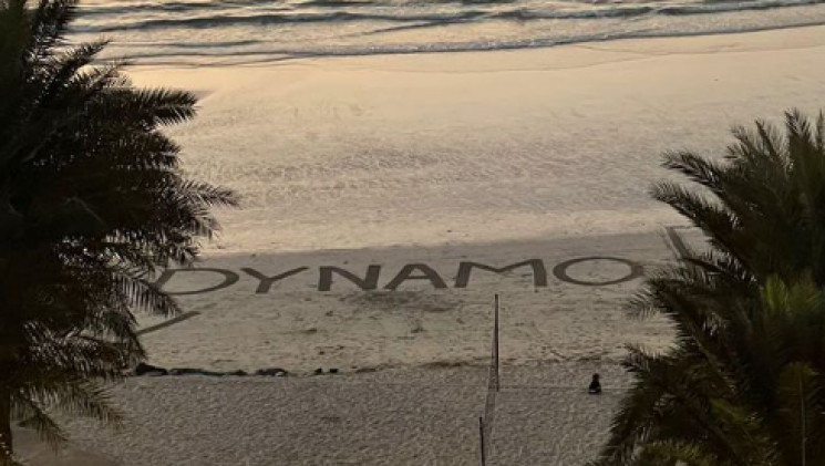 Напис "Dynamo" з'явився на березі Перськ…