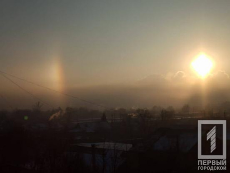 У Кривому Розі очевидці сфотографували р…