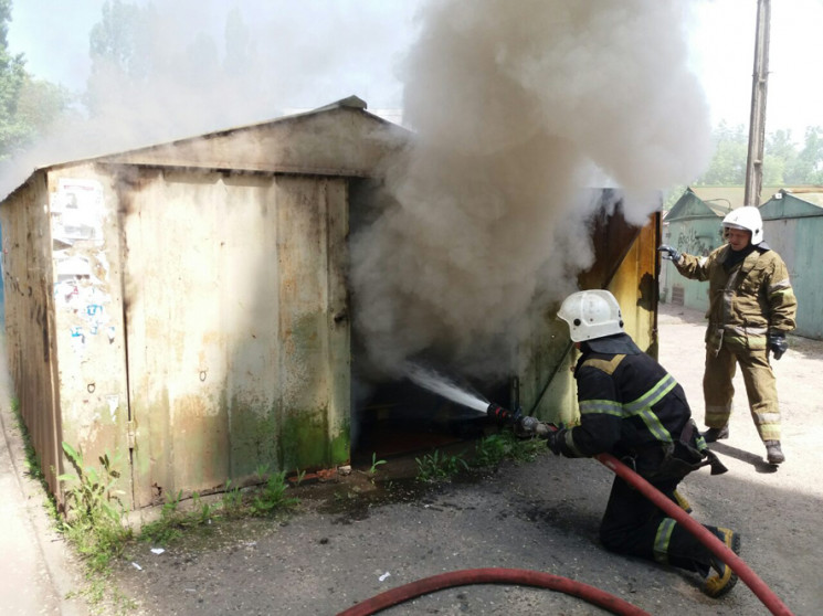 В Полтаве на улице Киевское Шоссе загоре…