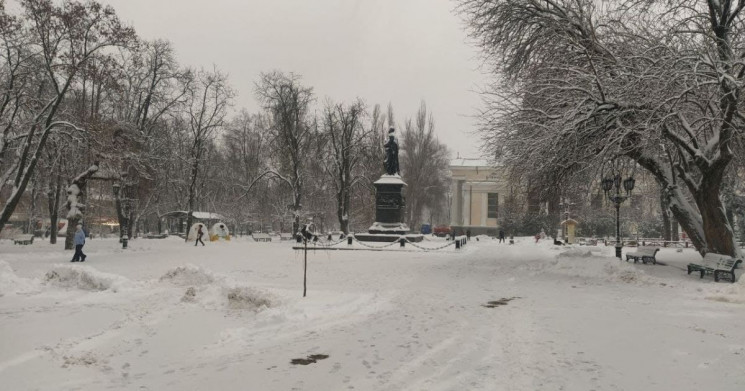 Снегопад и шторм прогнозируют в Одессе 2…