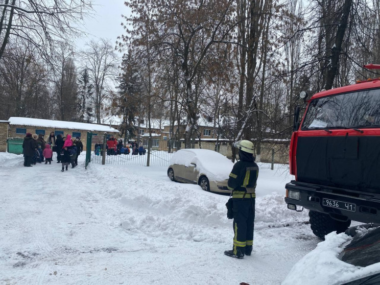 В Киеве в детском саду произошел пожар,…