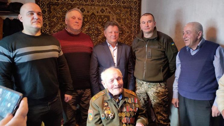 Житель Полонщини відзначив 100-річний юв…