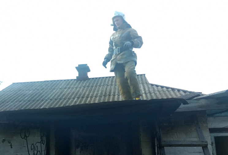 На Полтавщине во время пожара в доме пог…
