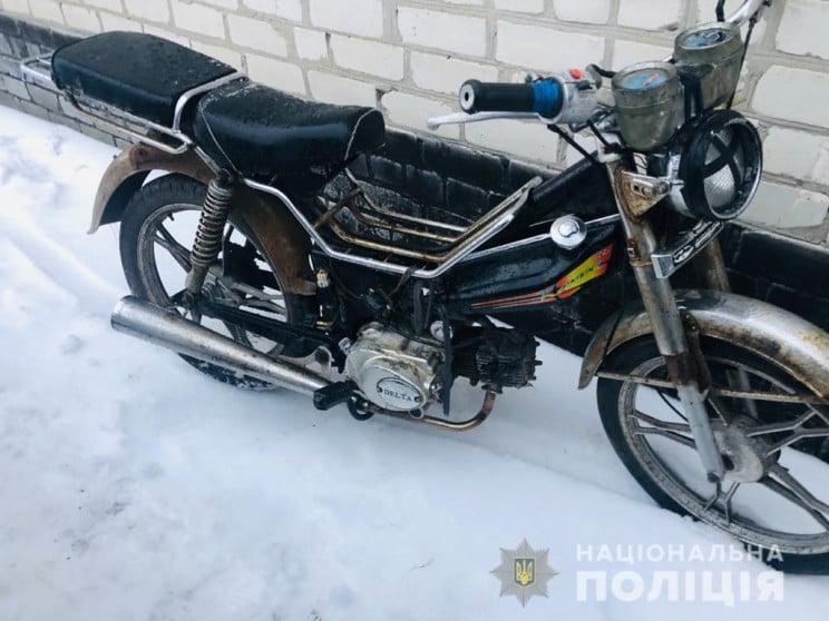 На Харківщині безробітний вкрав мотоцикл…