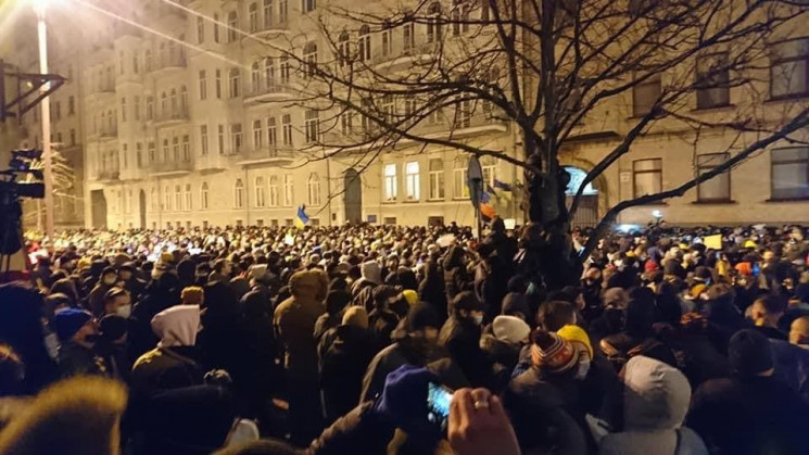 Протест против осуждения Стерненко: В Ки…