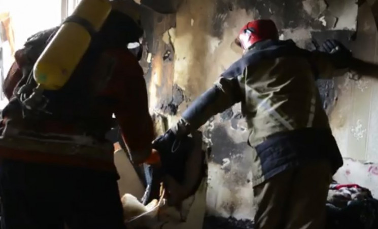 Рятувальники опублікували відео з пожежі…