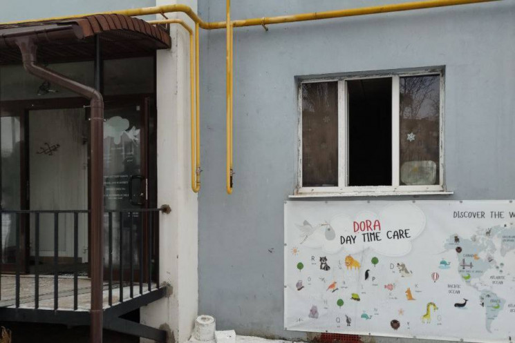 Детский центр, который горел в Харькове,…