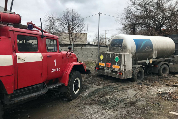 У Дніпрі на території лікарні вантажівка…