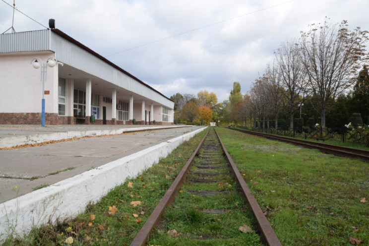 Запорожская детская железная дорога закр…