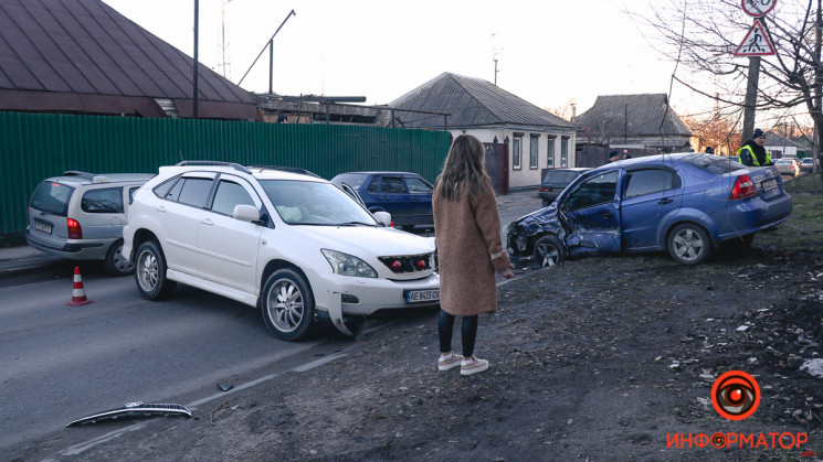 В Днепре в ДТП разбились два автомобиля…