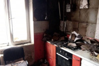В Одессе горела квартира, жителей эвакуи…
