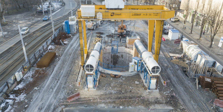 Як просунулось будівництво метро Дніпра…