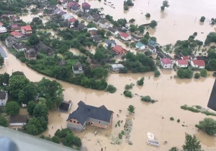 СБУ: Масштабное наводнение на Прикарпать…