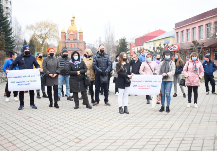 У Жмеринці після мітингу підприємців доз…