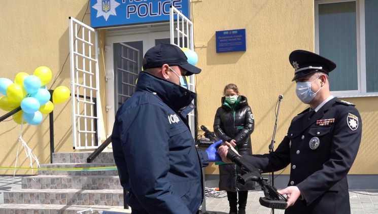 Біля Львова відкрили поліцейську станцію…