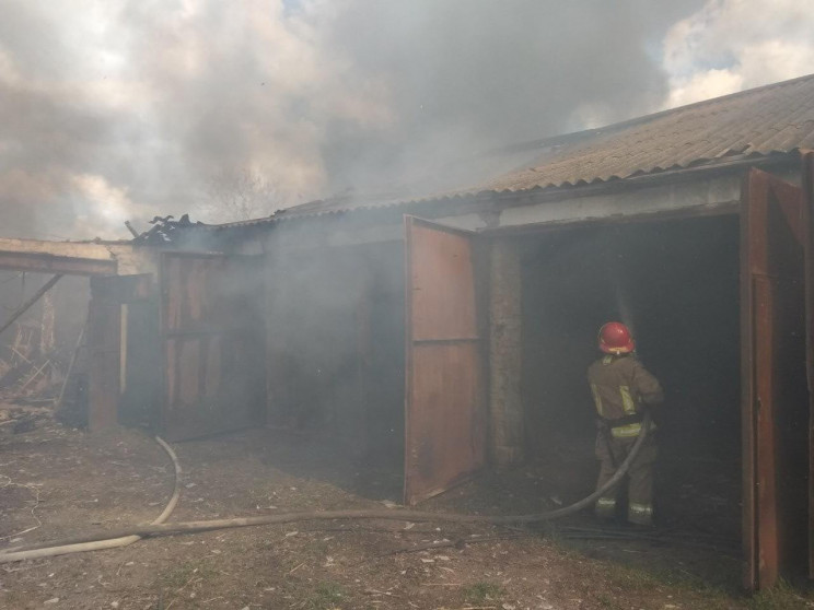 На Одещині сталась пожежа на території т…