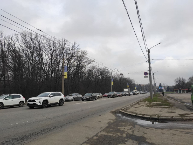 Перекрытие дороги в Харькове: На Белгоро…