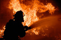 На пожаре в Одессе пострадал пожилой муж…