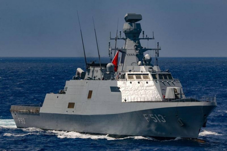 Один из четырех боевых кораблей Украины…