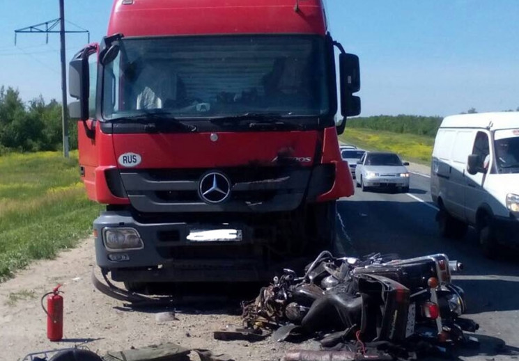 По дорозі на Кубань загинув мотоцикліст…