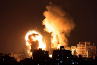 Израиль нанес ответный удар на запуск ра…
