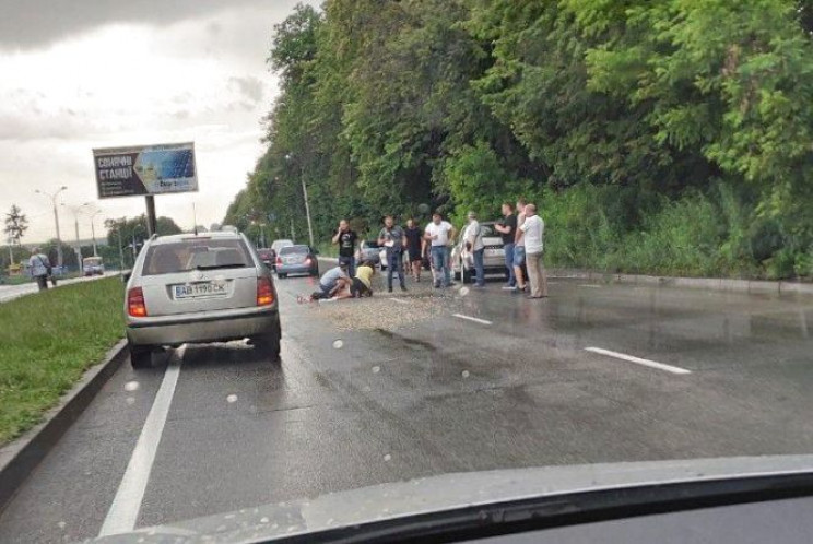 У Вінниці на Барському шосе машина збила…