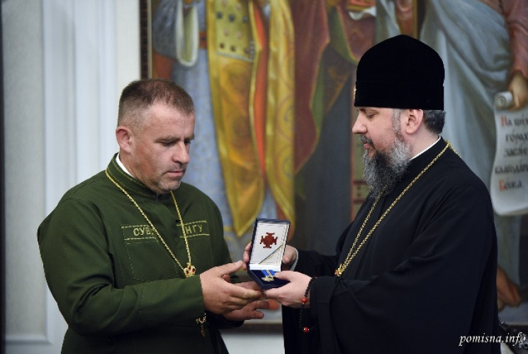 Вінницький капелан отримав медаль "За же…
