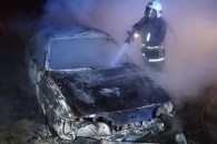 У Рівненській області згорів автомобіль…