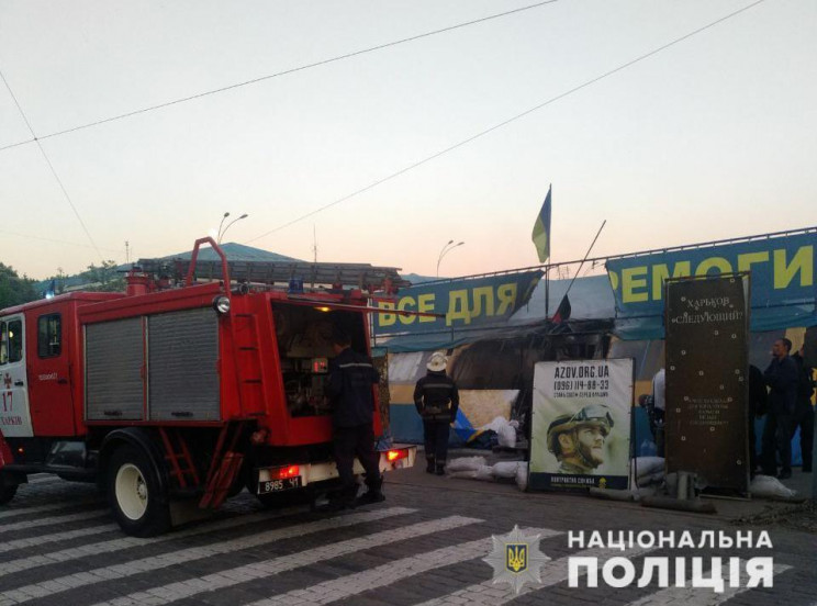 В Харькове нашли подозреваемого в поджог…