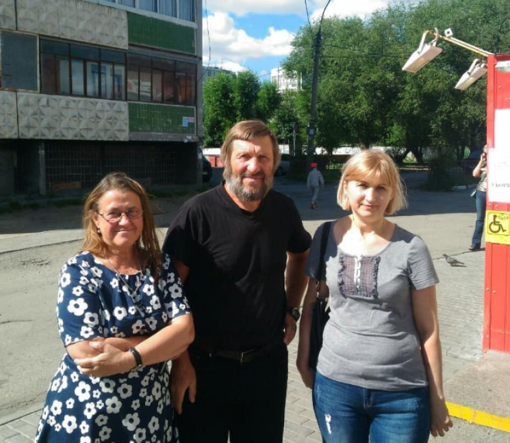 Мать политзаключенного Кольченко посетил…