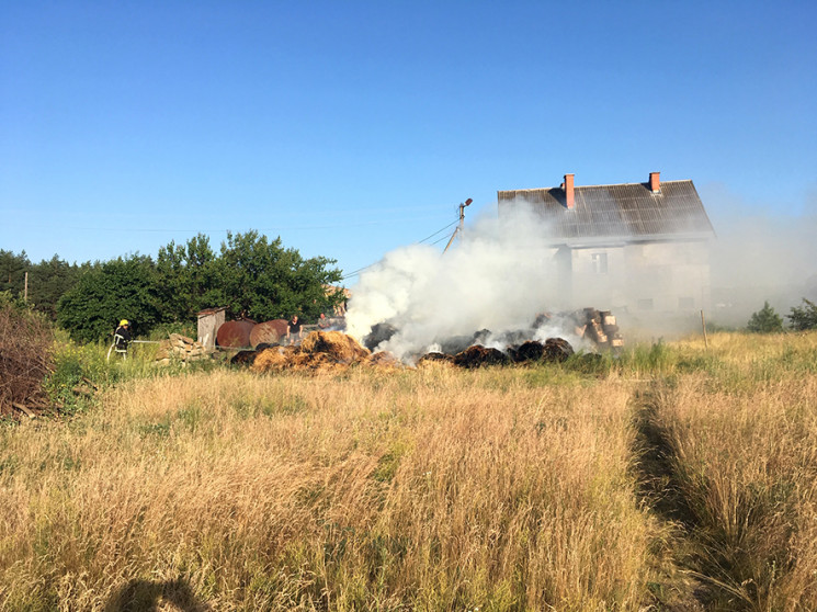 На Полтавщині пожежа у приватному домово…