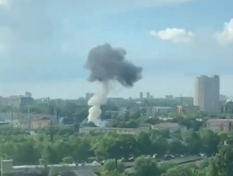 Взрыв в Одессе на электрической подстанц…