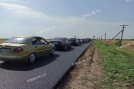 В Запорожской области машины застряли в…