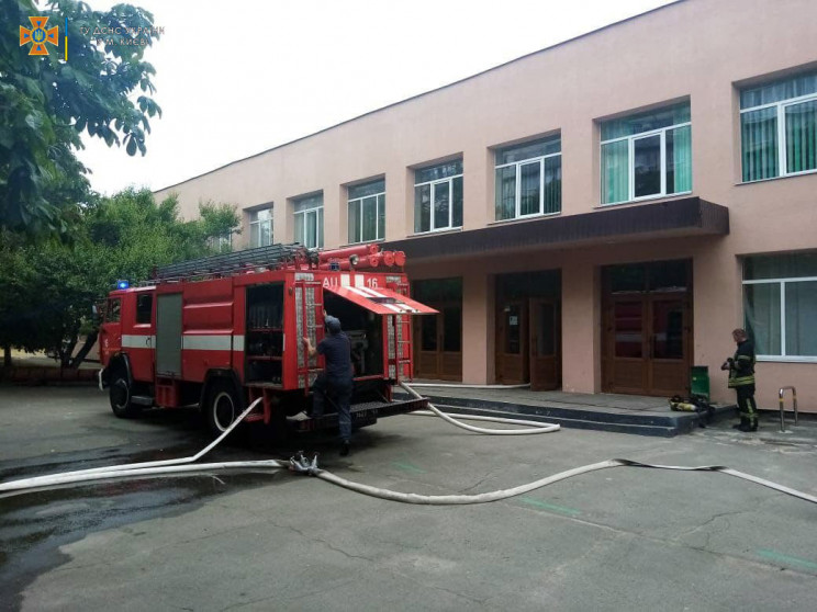 У Києві в школі спалахнула пожежа (ФОТО)…