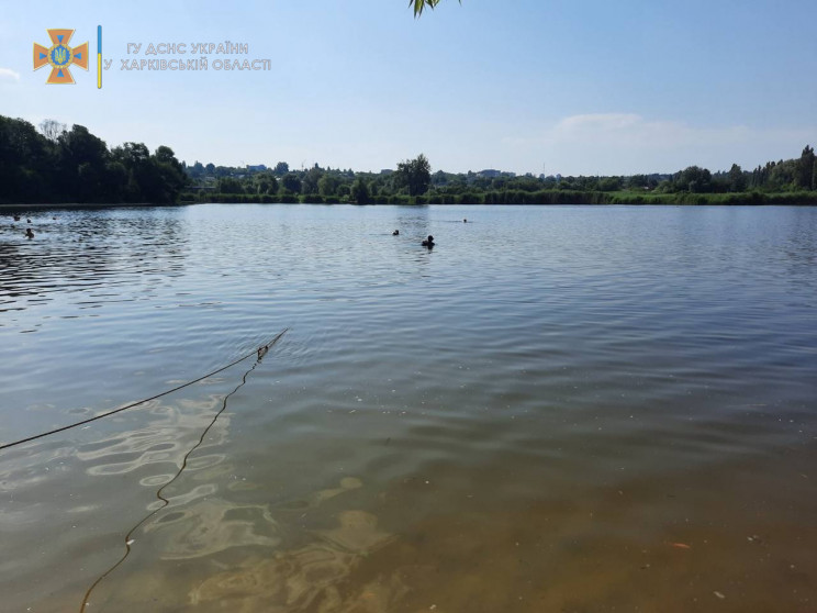 В Харькове во время купания в озере поги…