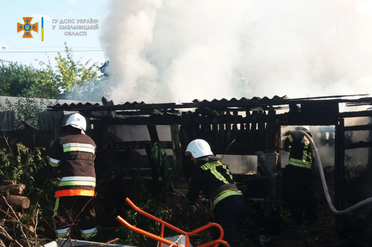 Пожежа у Теофіполі: Через палаючий сарай…