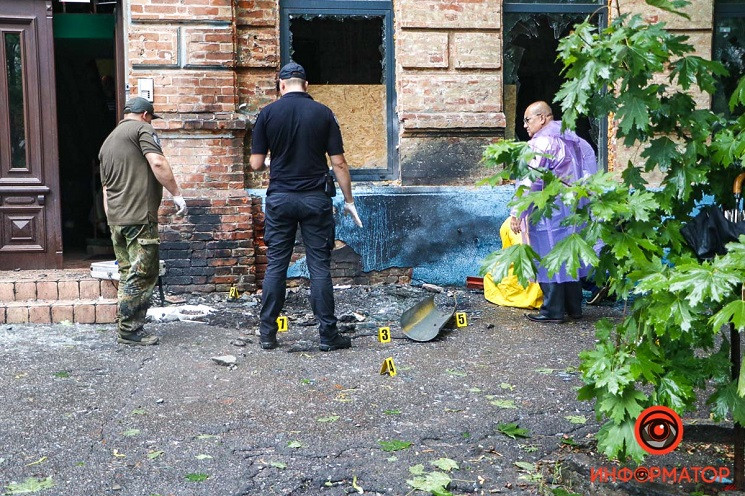 В доме на центральном проспекте Днепра п…